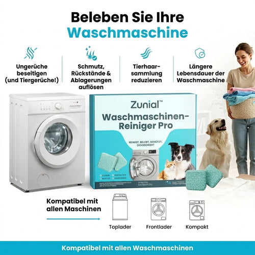 Zunial™ Waschmaschinen-Reiniger Pro