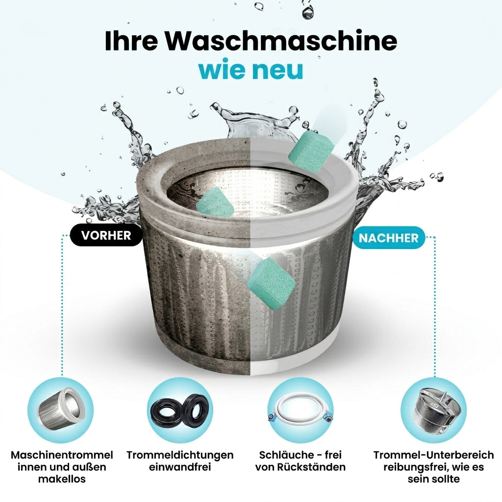 Zunial™ Waschmaschinen-Reiniger Pro
