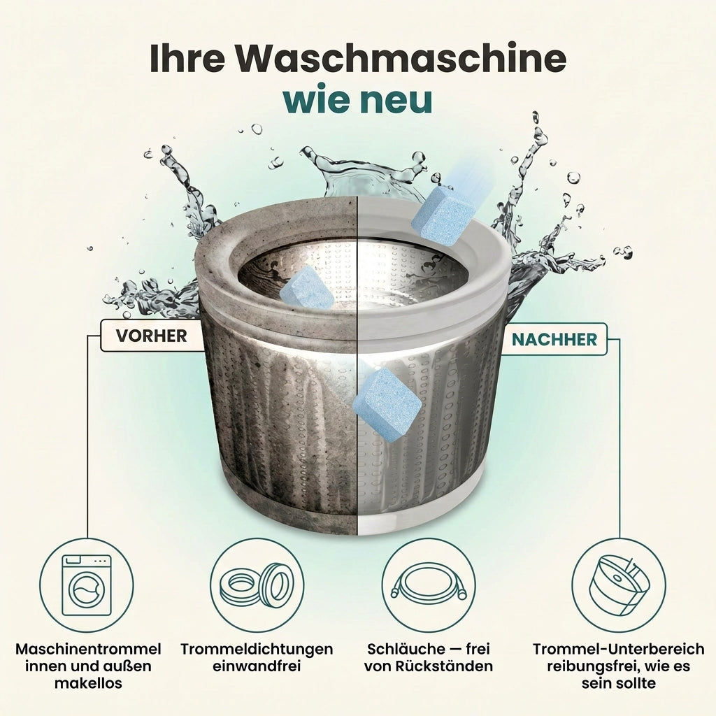 Zunial™ Waschmaschinen-Reiniger Pro
