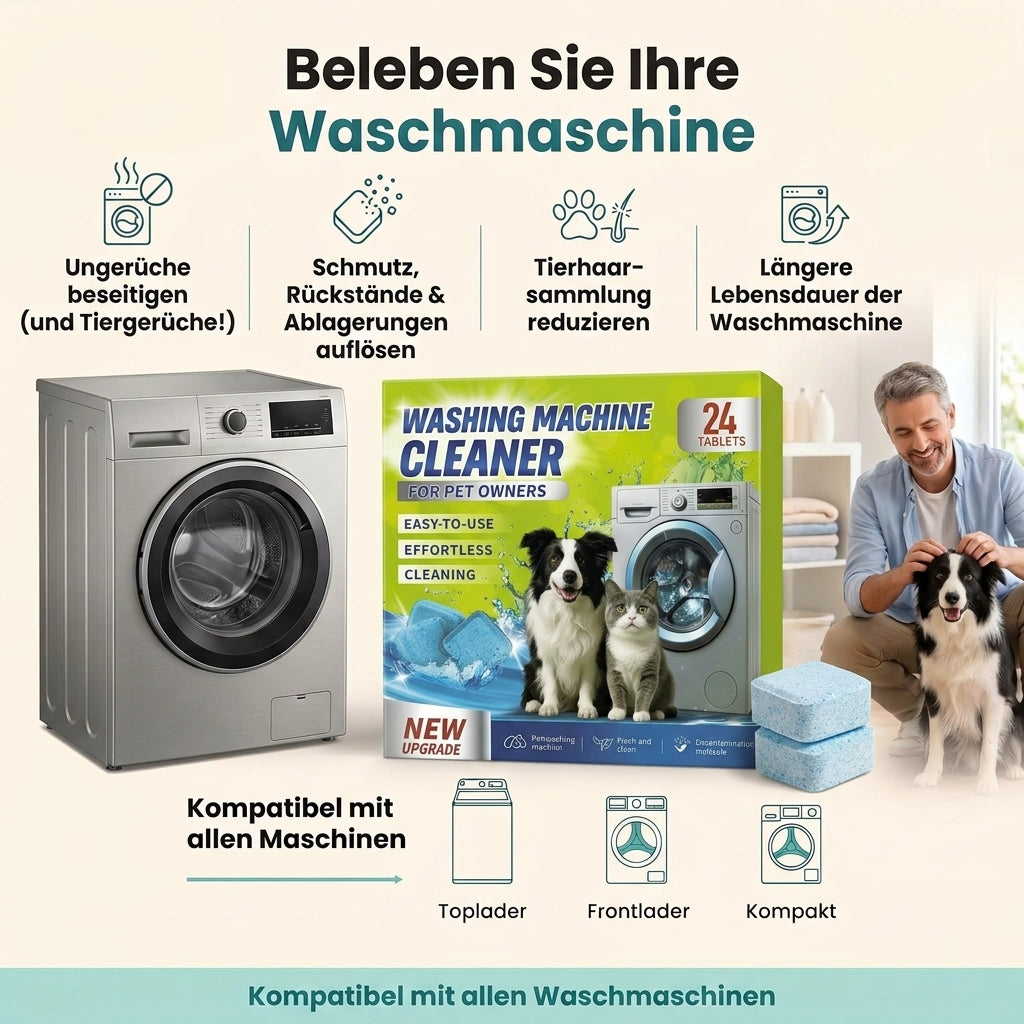 Zunial™ Waschmaschinen-Reiniger Pro